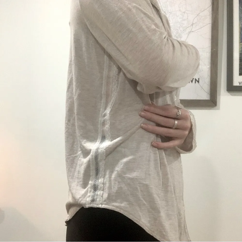 Victoria Secret Soft Lacy Button Up Pajama Shirt - Image 3