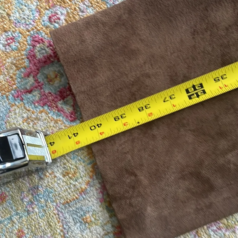 Washable suede pants in excellent cond custom made Brown Size 30 - Image 5