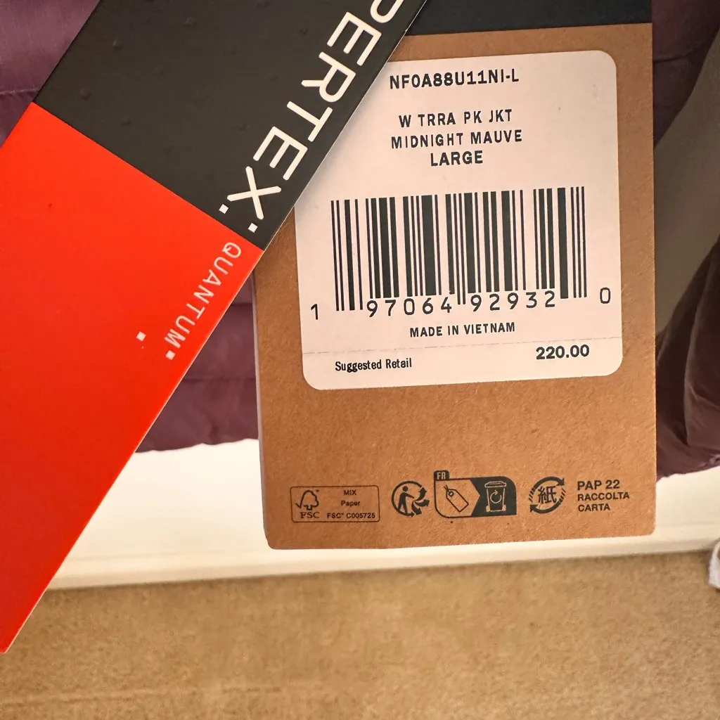 NWT The North Face Terra Peak Jacket Size L - Image 6