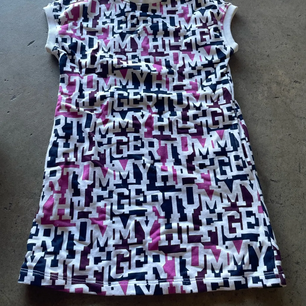 Tommy Hilfiger T -Shirt Dress Women’s Size S Logo Multi - Image 2