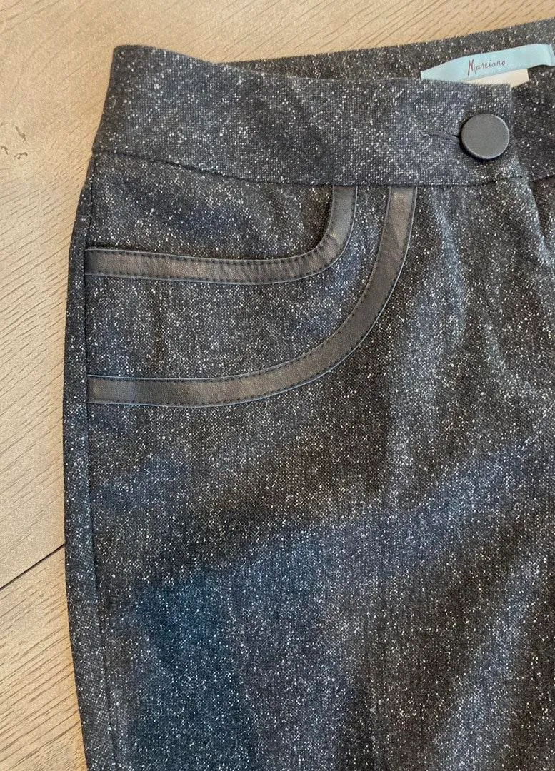 NWOT  charcoal gray wool blend pants. Sz 6 - Image 5
