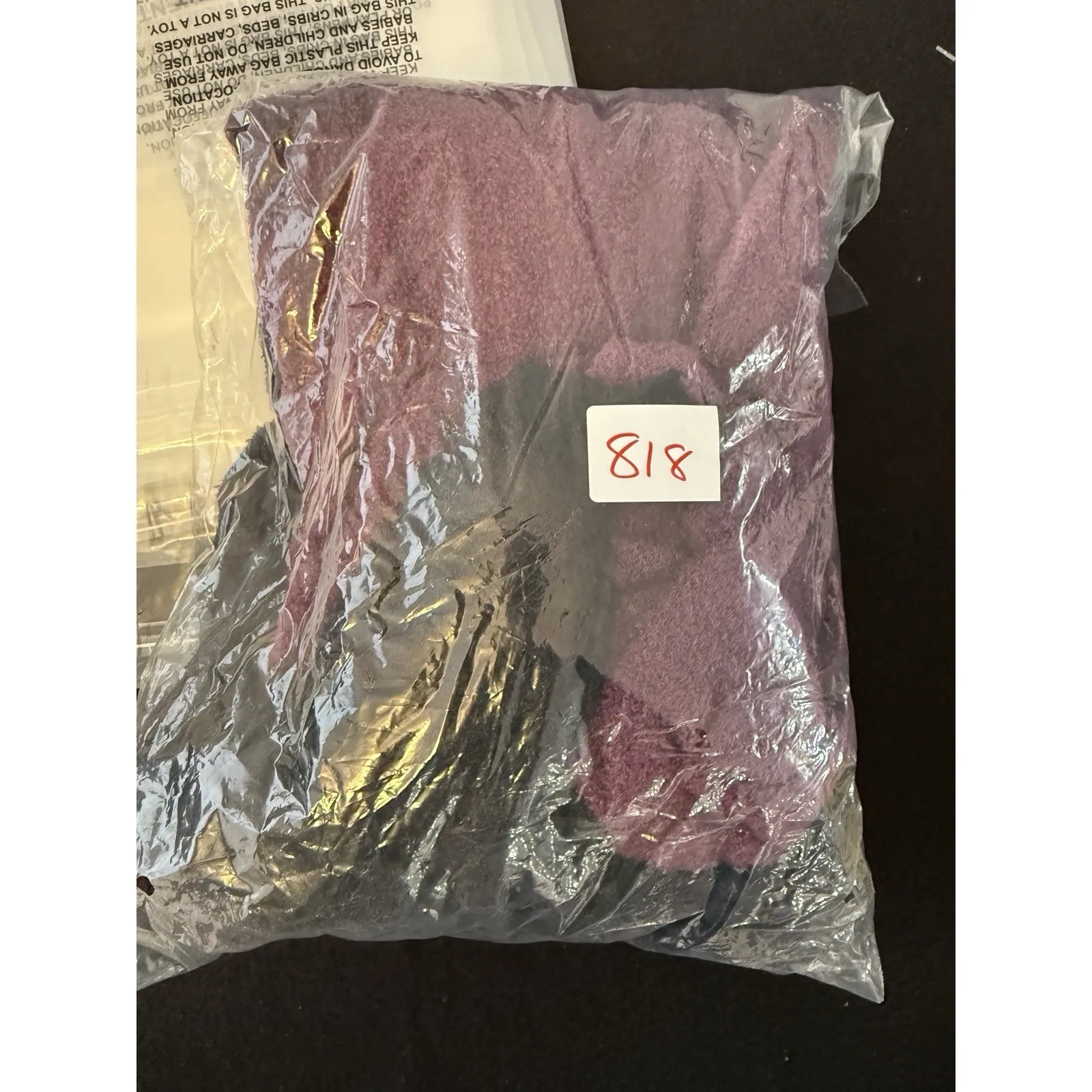 Barefoot Dreams Bamboo Chic Lite Calypso Purple Ombré Wrap Sweater Size S/M - Image 7