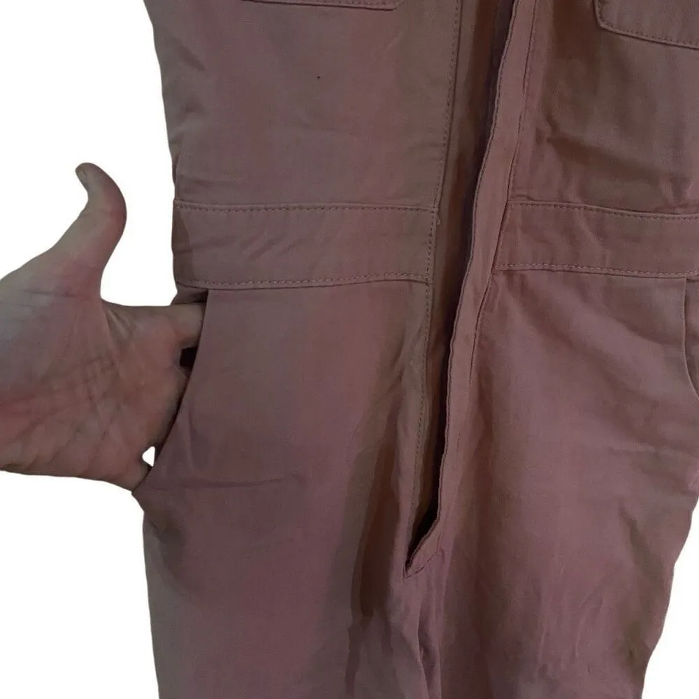 BDG Outfitters XS coveralls pink shirt sleeve - Image 2