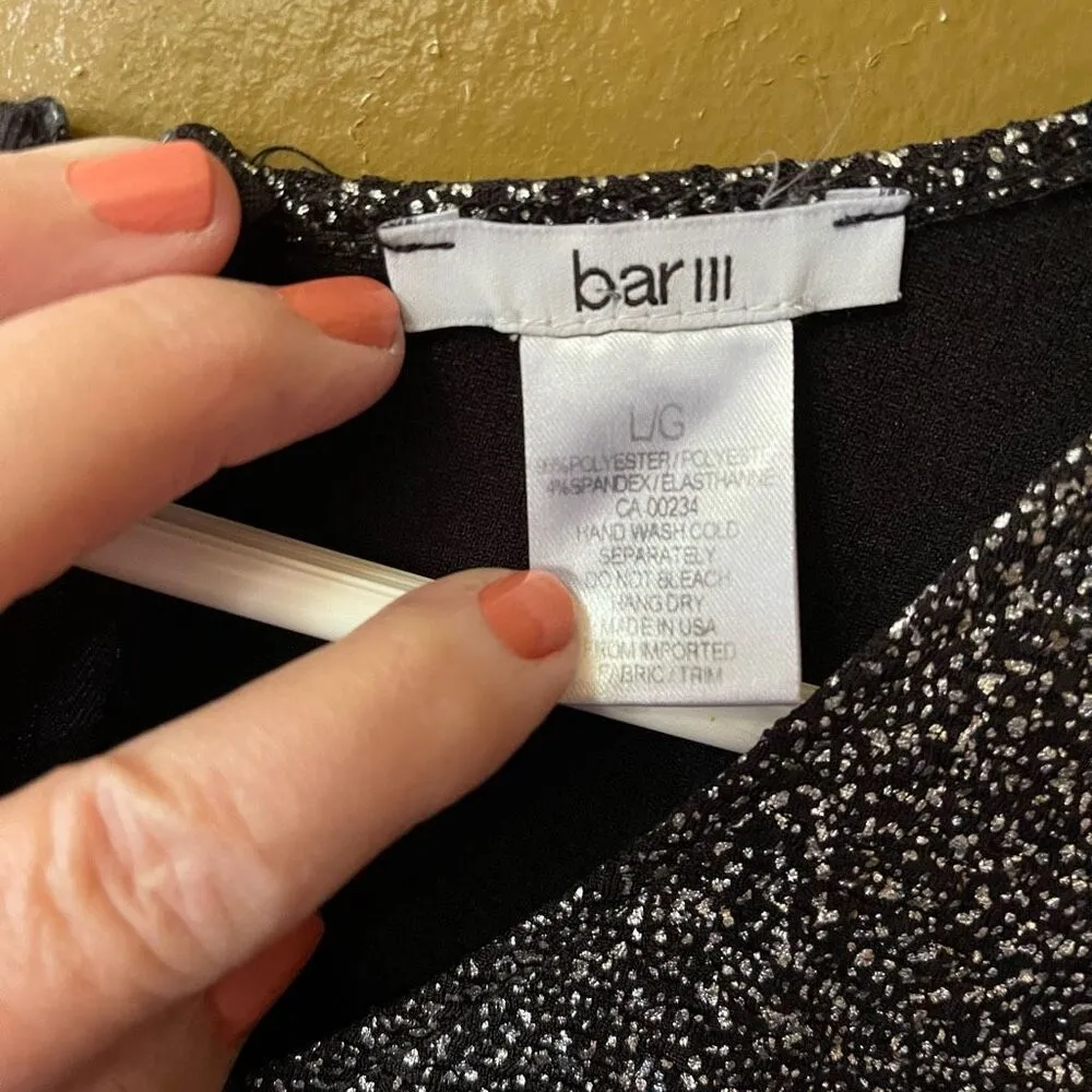 Bar lll size L shimmering fit & flare dress - Image 5