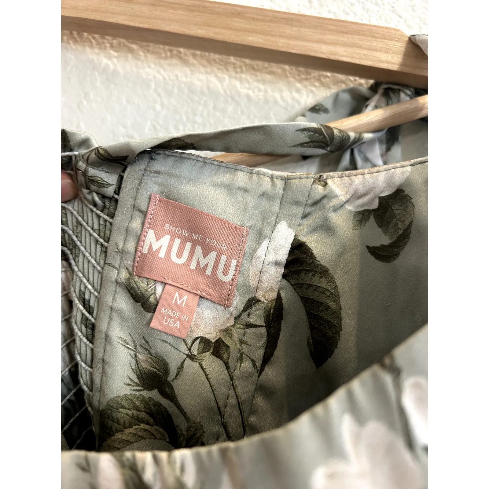 Show Me Your Mumu Pauline Peplum Dress in Secret Garden M - Image 5