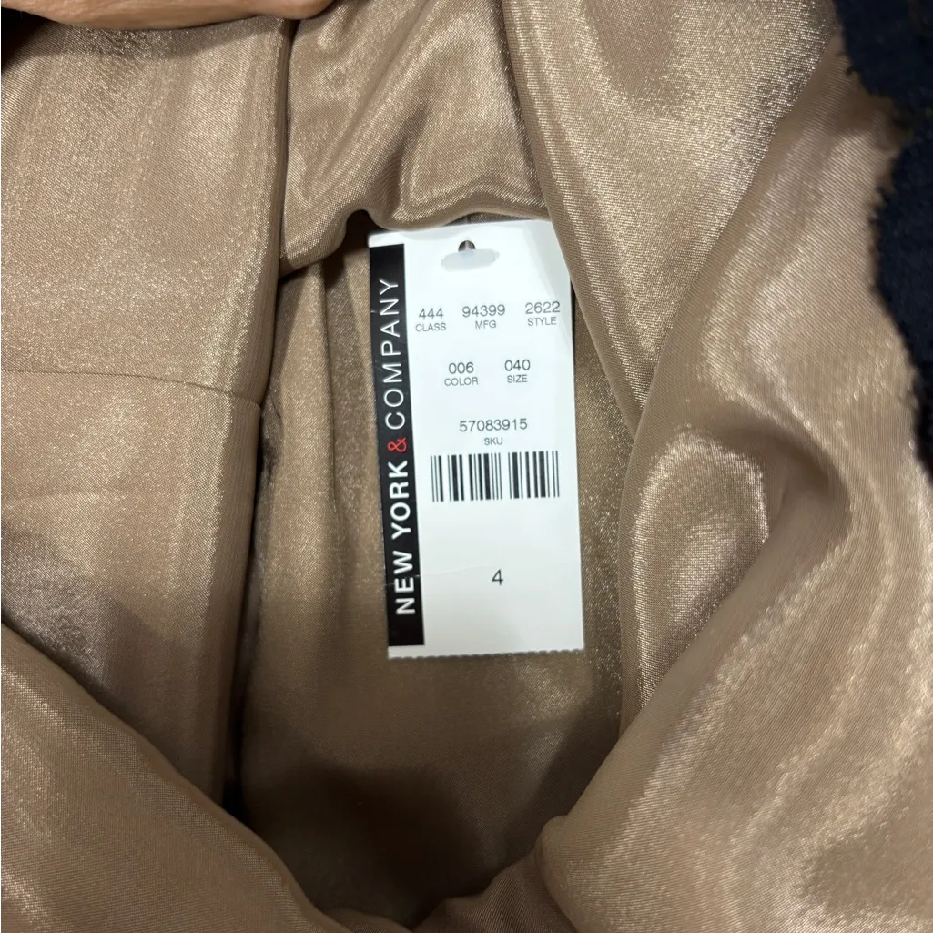 New York & Co Pencil Skirt Womens 4 Black Lace NWT Whimsigoth Elegant Party Gift - Image 9