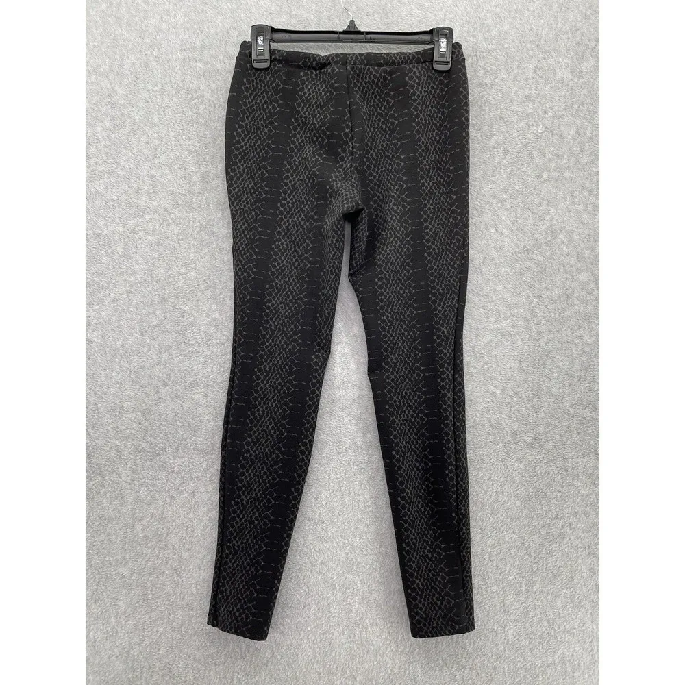 Joie Women's Pullon Pants Snake Print Black Size Small - Image 2