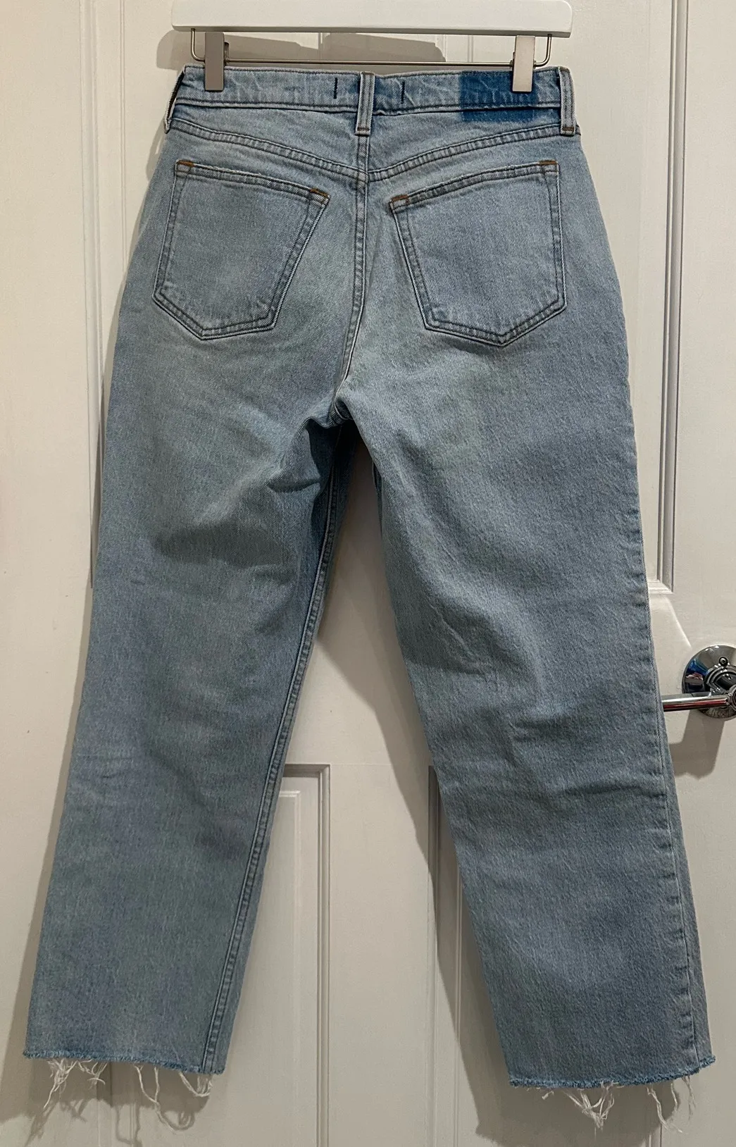 Mid Rise Ankle Straight Jeans - Image 2