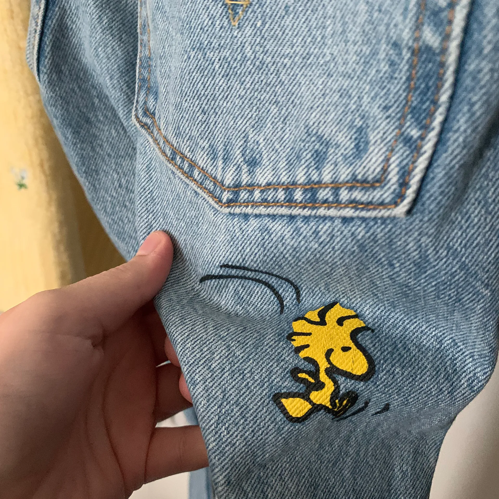 Levi’s  x Peanuts Collaboration 501 Original Jeans Size 26 - Image 6