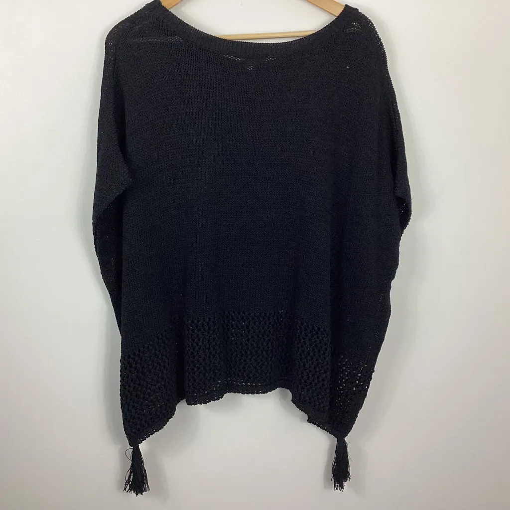 Johnny Was Tassel Poncho Size One Size - Image 4