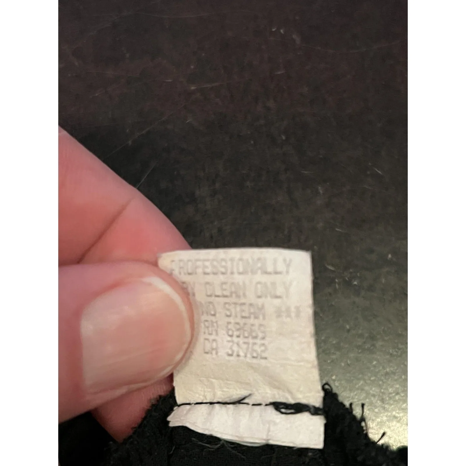 Black Chiffon Dress Pants Womens 16 Wide Leg Slit Lined Elastic Waist Formal - Image 10