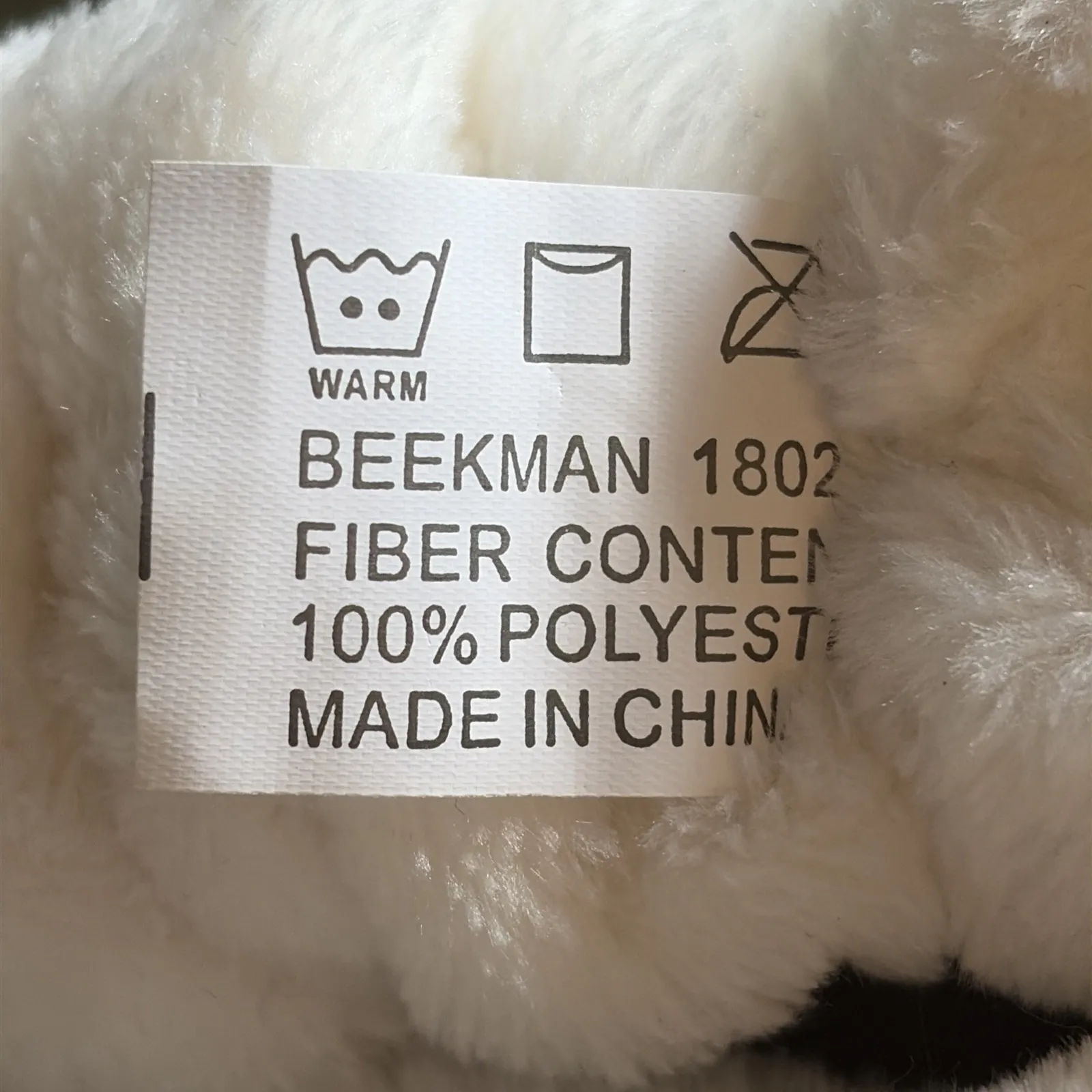 Beekman 1802 White Goat Ear Gray Gingham Soft Spa Logo GRWM Headband NEW NWT O/S - Image 12