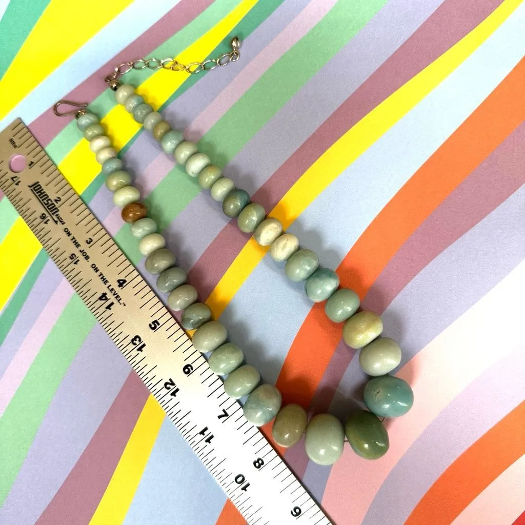 Jay King Chunky Amazonite Statement Necklace in Sterling Silver Green - Image 10