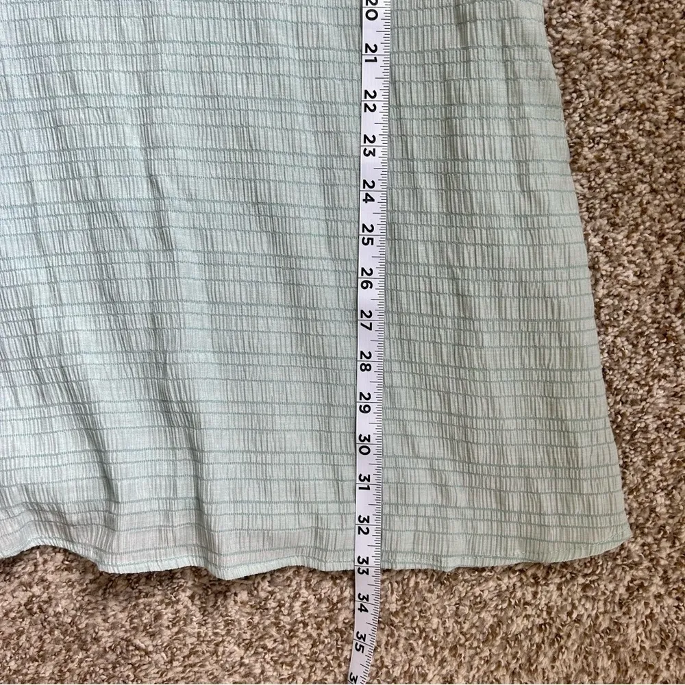 BB Dakota by Steve Madon Mint Green Puff Sleeve T-Shirt Dress w Pockets Medium - Image 7