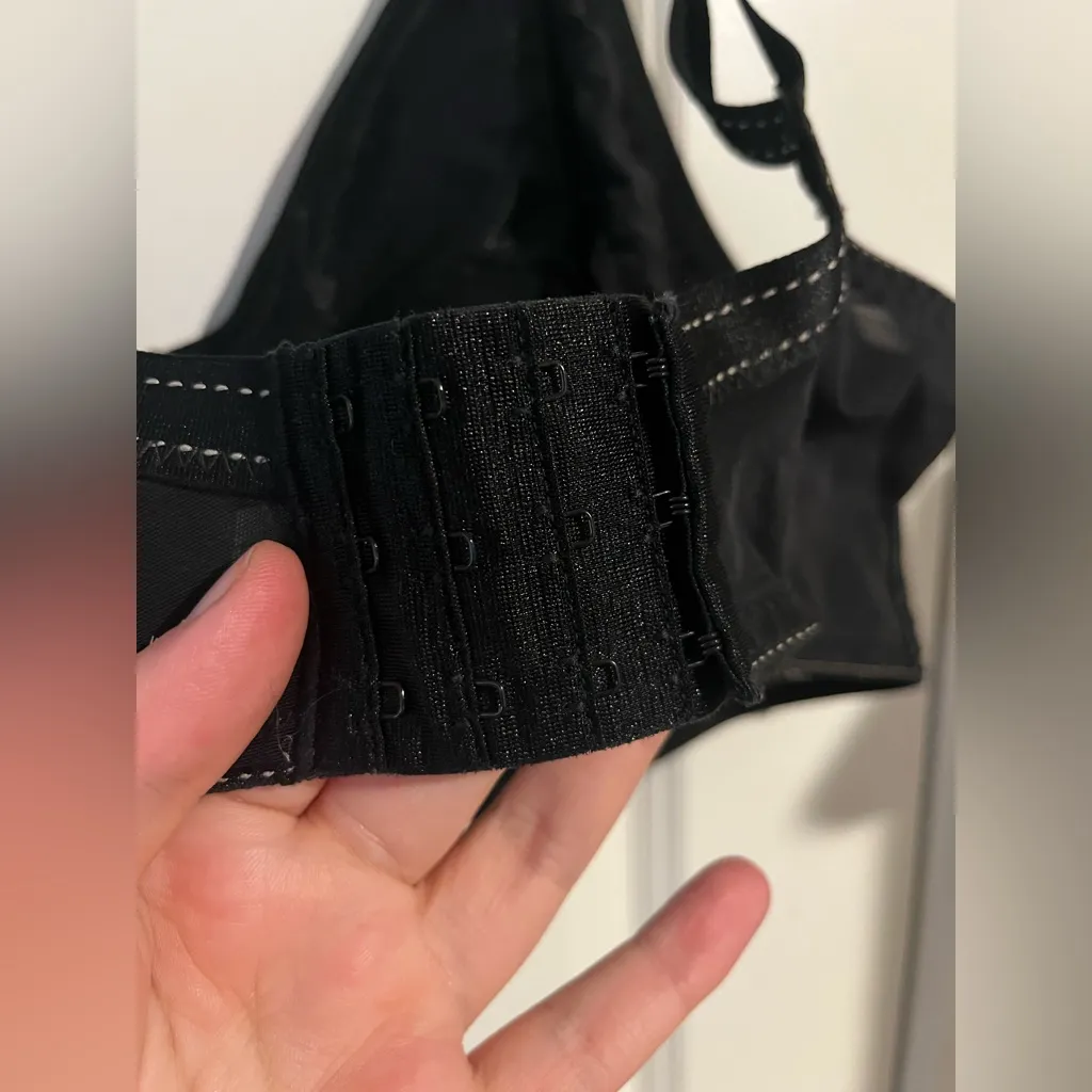 Chantelle Rive Gauche 1922 Lace Babydoll French Black Unlined Underwire Bra 44H - Image 14