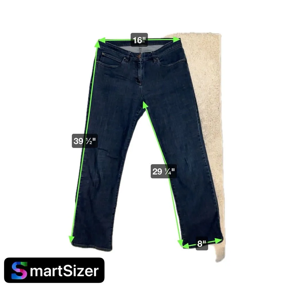 Eileen Fisher ‎ Denim Jeans Size Medium Great Condition - Image 3