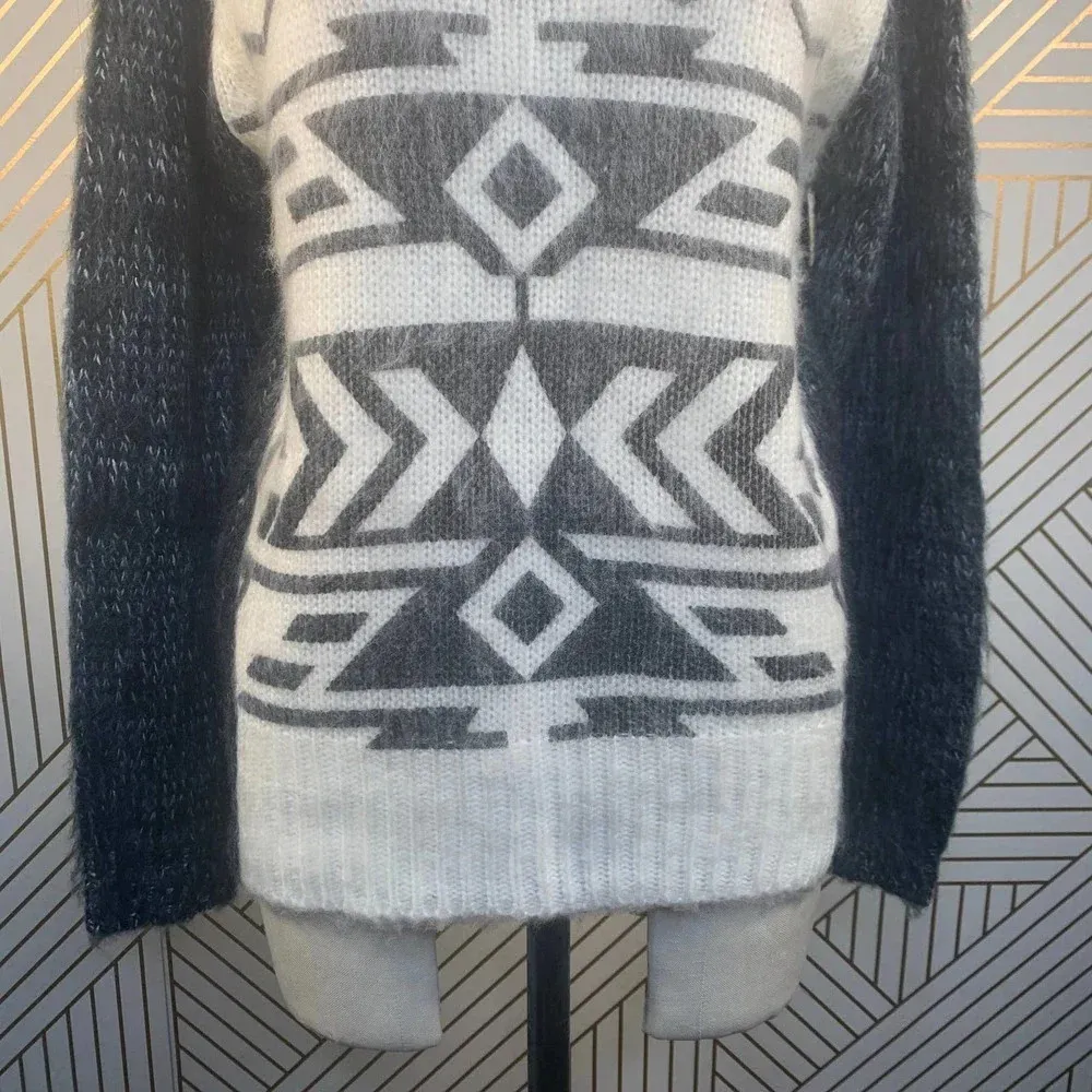 Raga‎ Arctic Wild Tribal Pullover Sweater Grey - Image 6