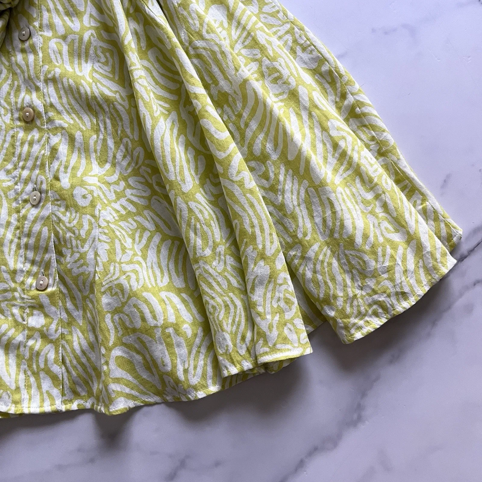 Lilly Pulitzer Melony Shirtdress In Jardin Green Zee Bebe Sz 4 Coastal feminine - Image 10