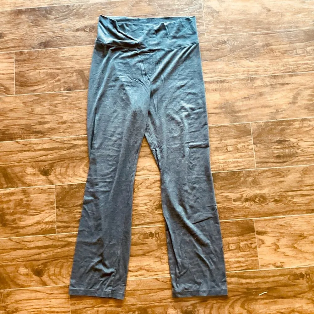 Pinkblush  Charcoal Grey Foldover Maternity Lounge Pants - Image 3