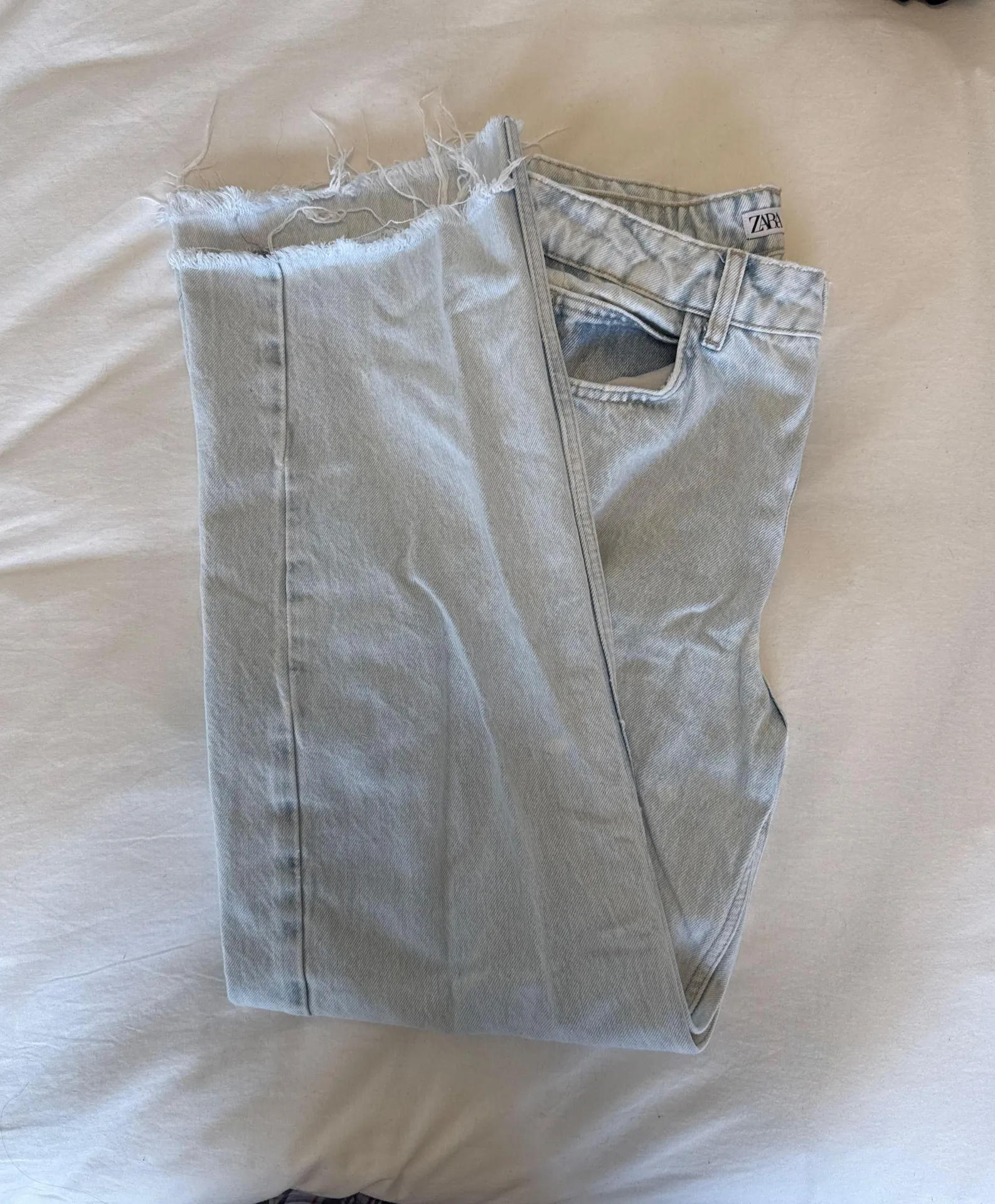 Zara Wide Leg Jeans High Rise  - Image 2