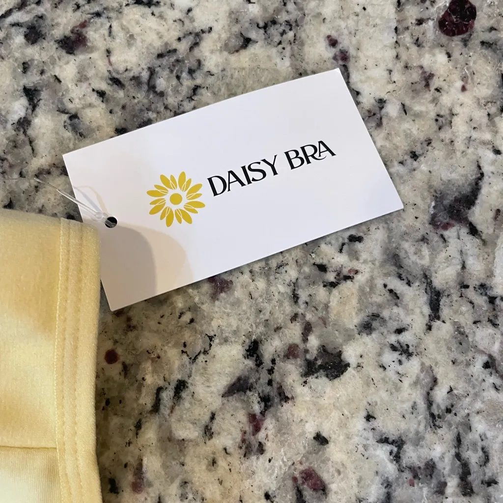 Daisy Light Yellow Bra - Image 3