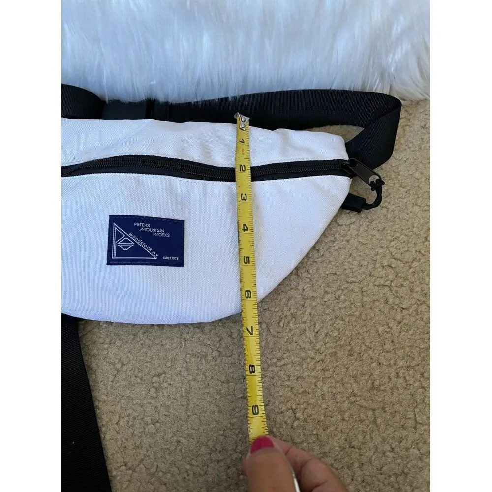 Peters Mountain Works White Urban Outfitters Belt Bag Utility Bag Fanny Pack - Image 12