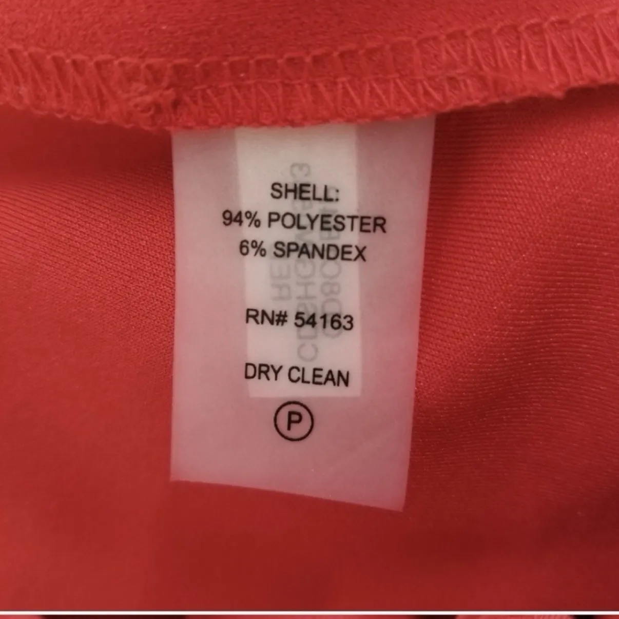 Calvin Klein Red Sunburst Seam Stretch Crepe Sleeveless Sheath Dress‎ Size 4 - Image 12