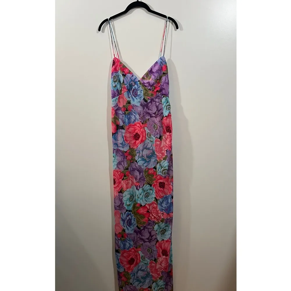 Lovers and Friends WILSHIRE MAXI TANK Multicolor Floral Size Medium Garden Party - Image 3