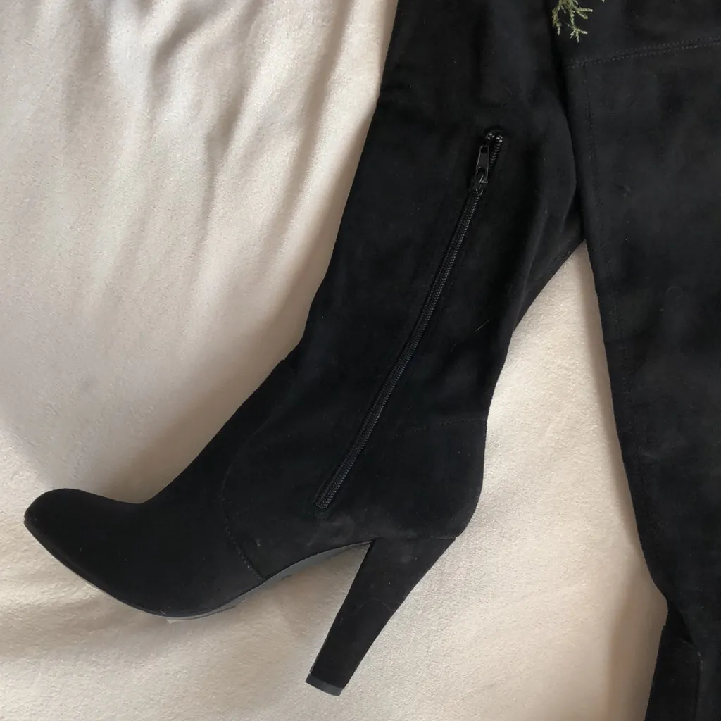 Zigi soho over knee boot embroidered knee boots - Image 4