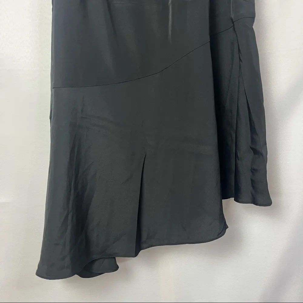 Likely Delbarton Black One Shoulder Ruffle Mini Dress 8 - Image 5