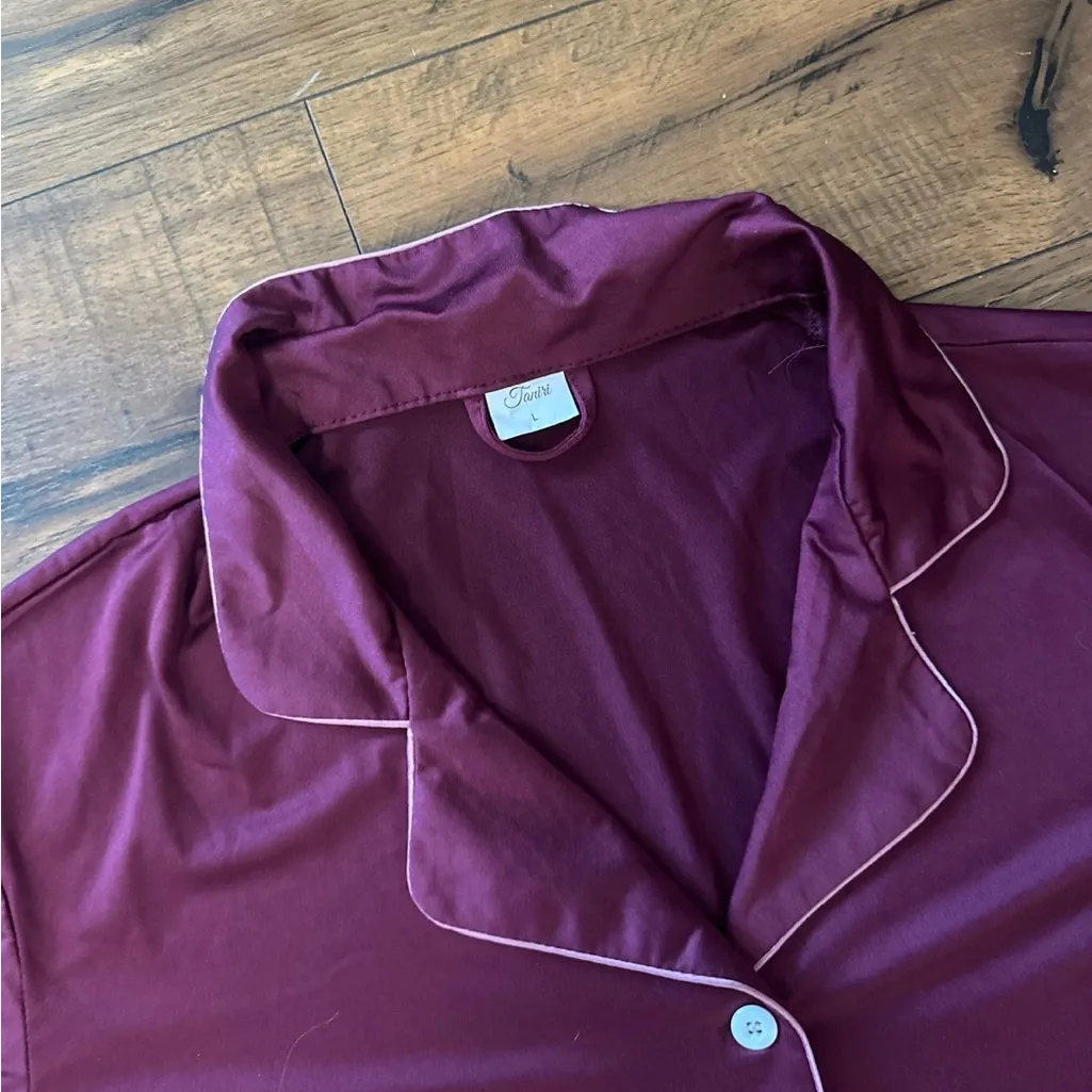 Women's Pajama Set Purple Size L - Image 4