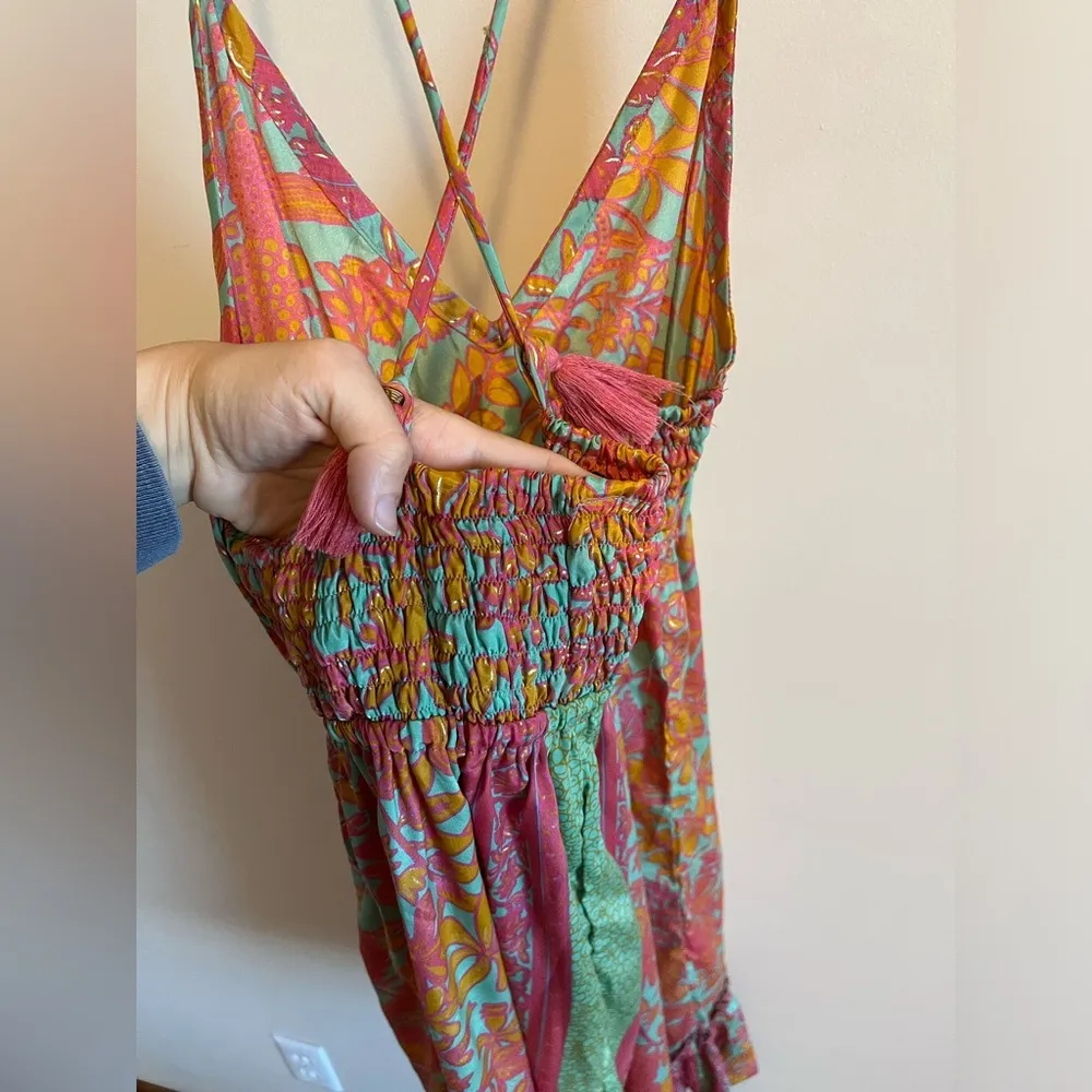 Raga Tropic Royalty Floral Ruffle Mini Dress - Image 6