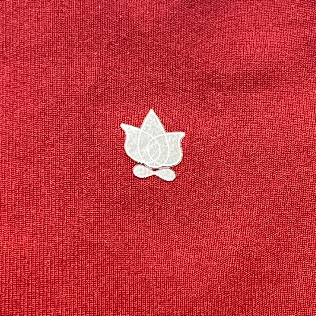 KiraGrace‎ Womens Size Small Burgundy Legging High Waist Athletic Workout Gym Red - Image 7