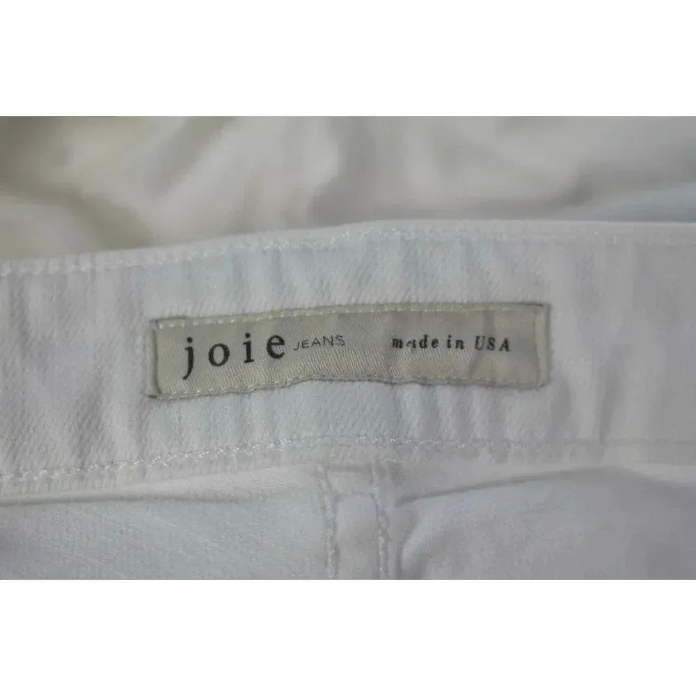 Joie White Mid-Rise Skinny Jeans Size 26 - Image 6