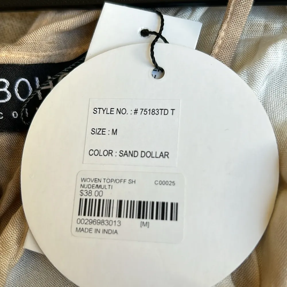 Bovine Collection Beachy Skirt/Top Combo Size M - Image 5