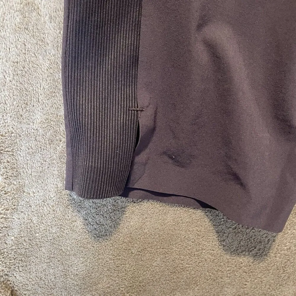 Athleta Pants Womens Sz 16 Brooklyn Ankle Purple Stretch High Rise Plus Comfort - Image 5