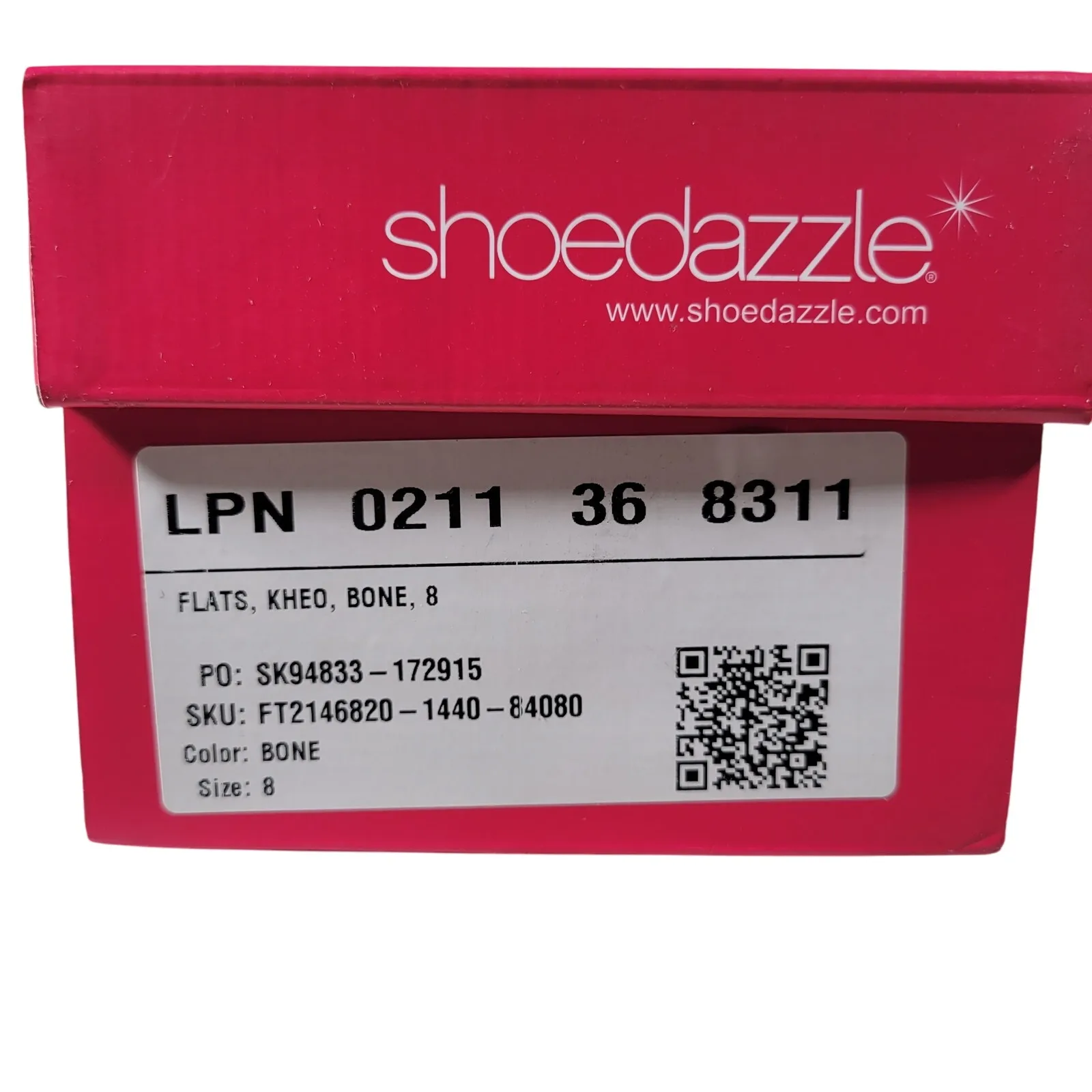 Shoedazzle Kheo Bone Pointed Toe Ruched‎ Mules Flats Women's Size 8 - Image 13