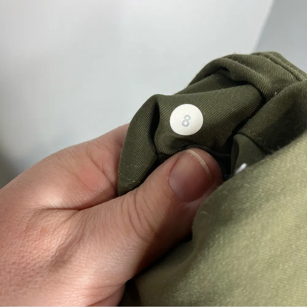 Lululemon city trek trouser olive green‎ size 8 - Image 14