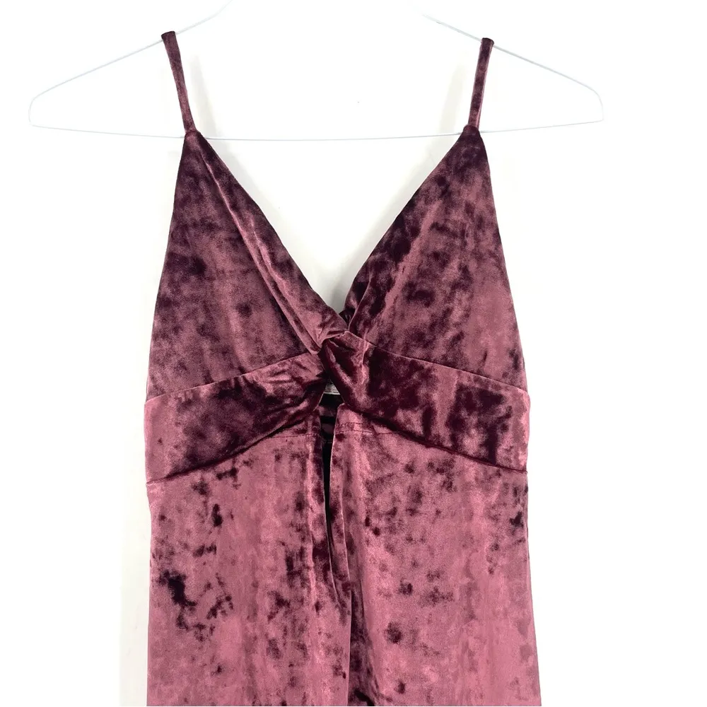 Free People Come Together Velvet Tank Mini Dress - Image 6