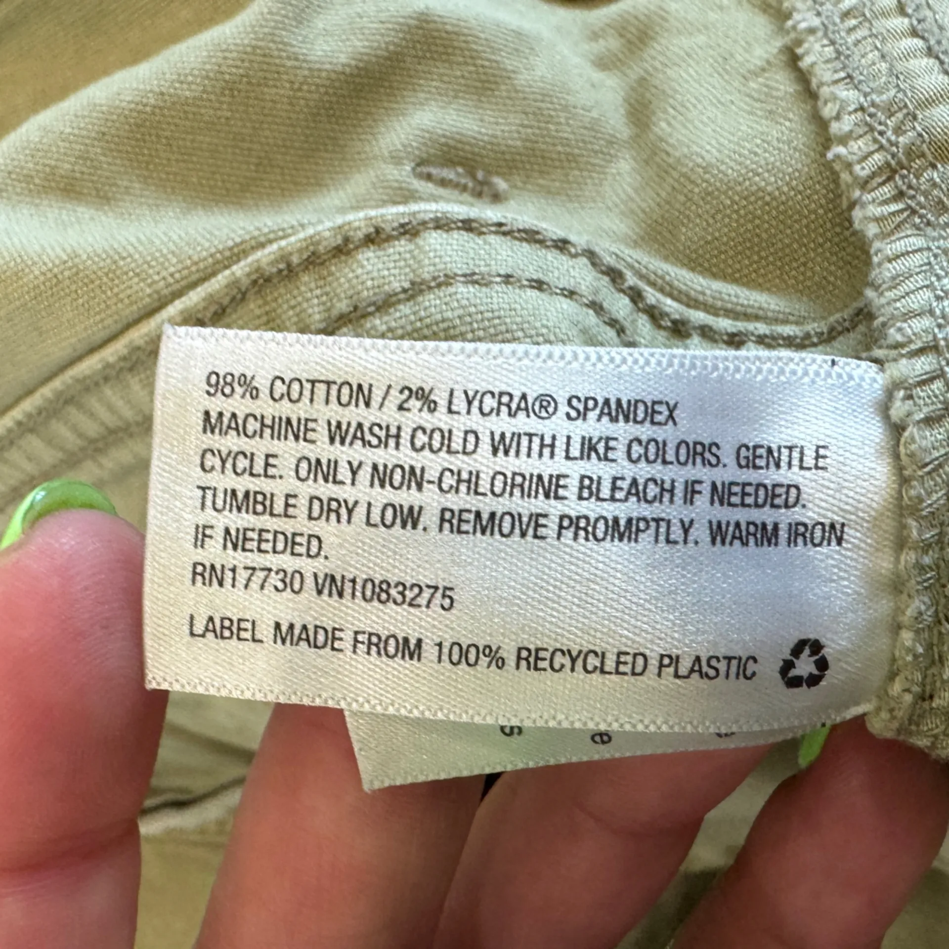 Universal thread Green High-Rise Tapered Cropped pant size 12 - Image 3