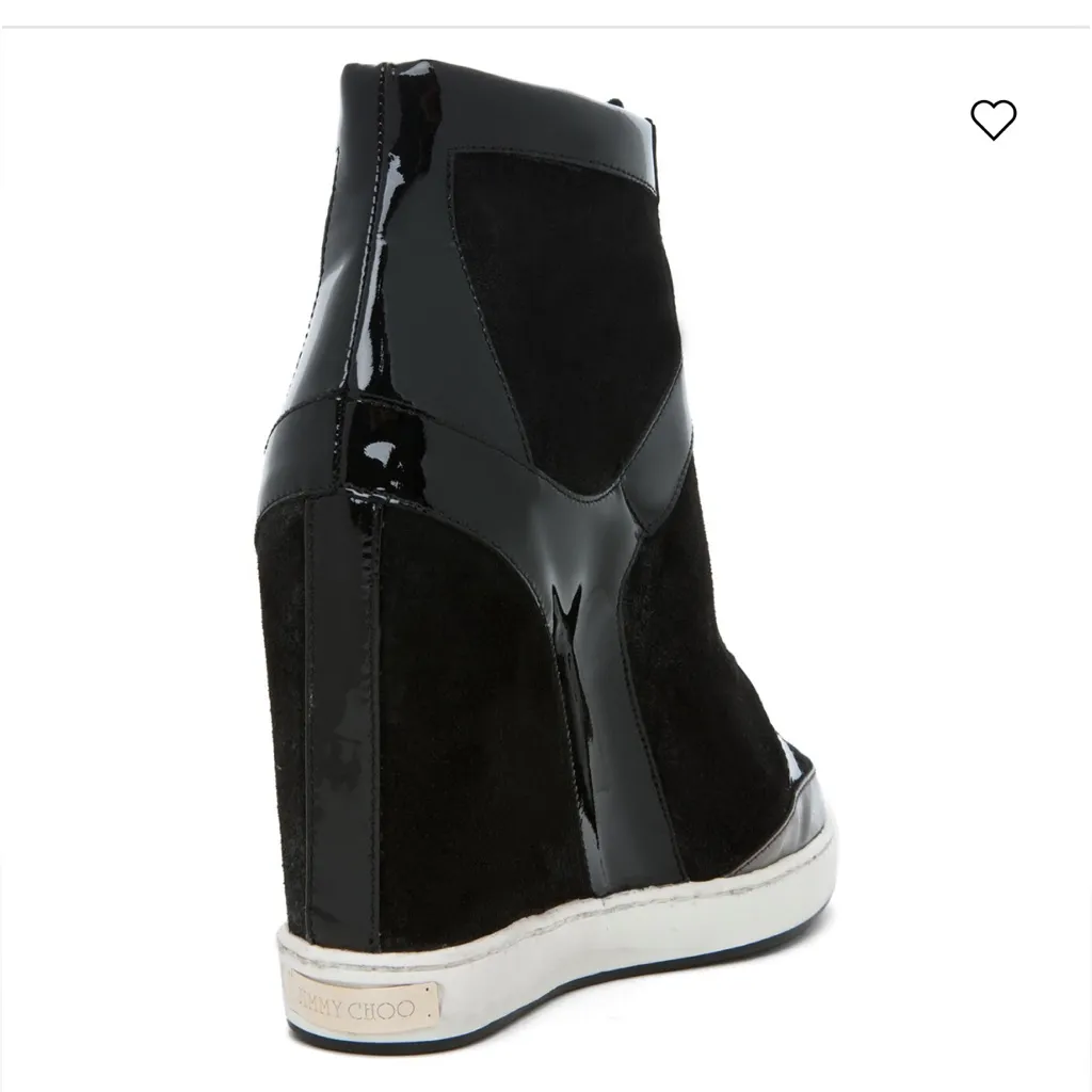 JIMMY CHOO Panama Wedge Sneaker - Image 3