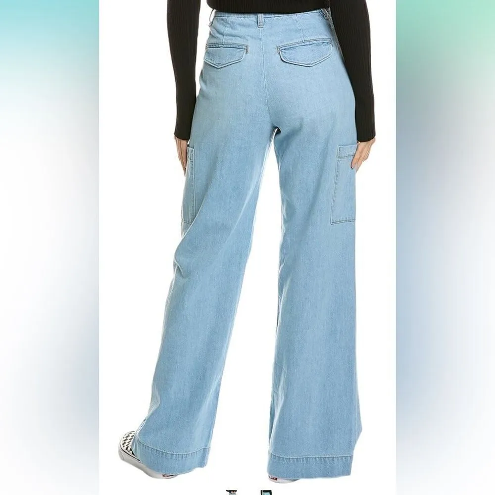 NWT Joe's‎ Women's Jeans The Petra Natural Wide Leg Cargo Jeans size 30 - Image 2