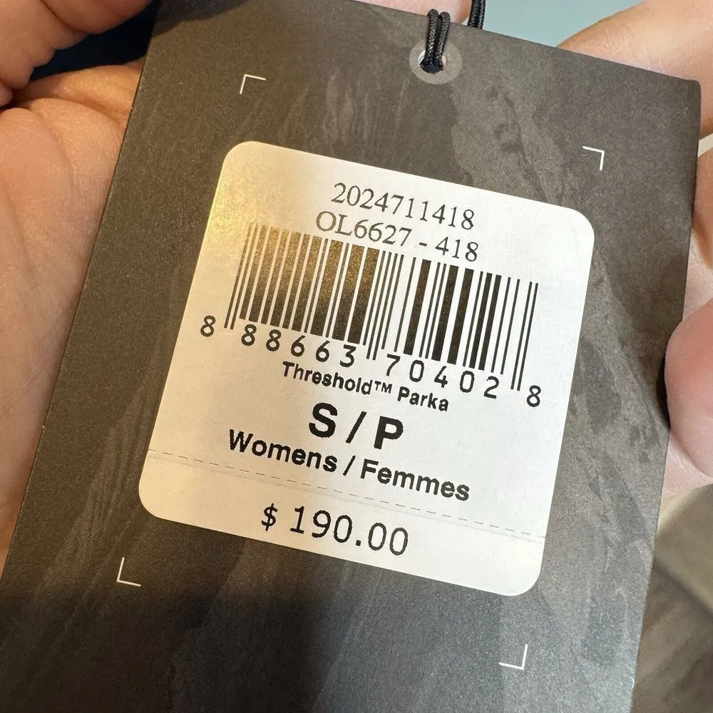 Mountain Hardwear Women's Threshold Parka Blue Jacket Small NEW - Image 8