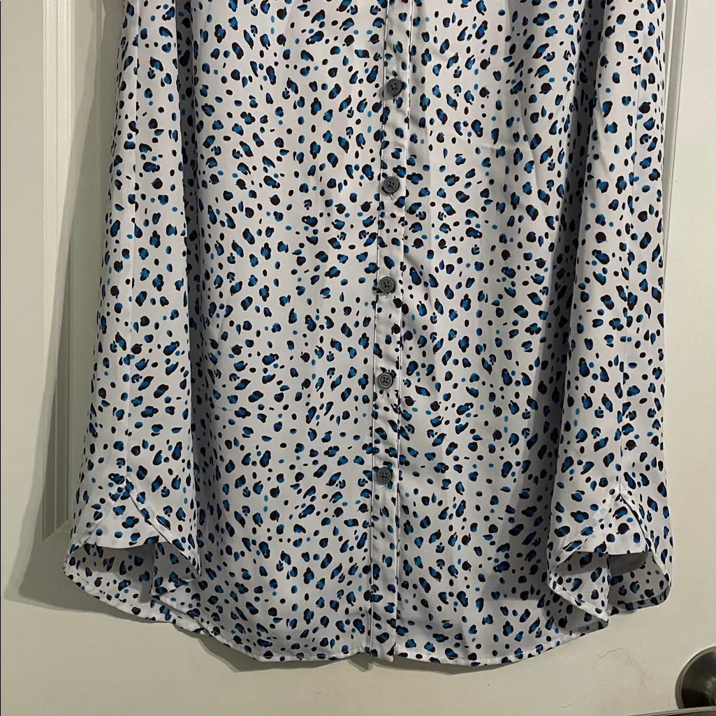 CAbi Camilla Shirtdress Style #5233 Size Large - Image 9