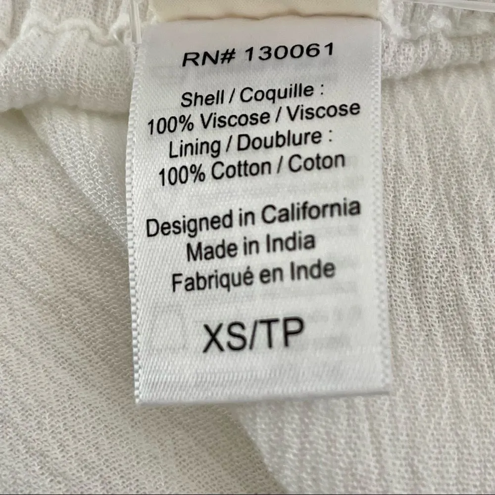 L*Space  Spring Fling white short sleeved romper with embroidery - Image 6