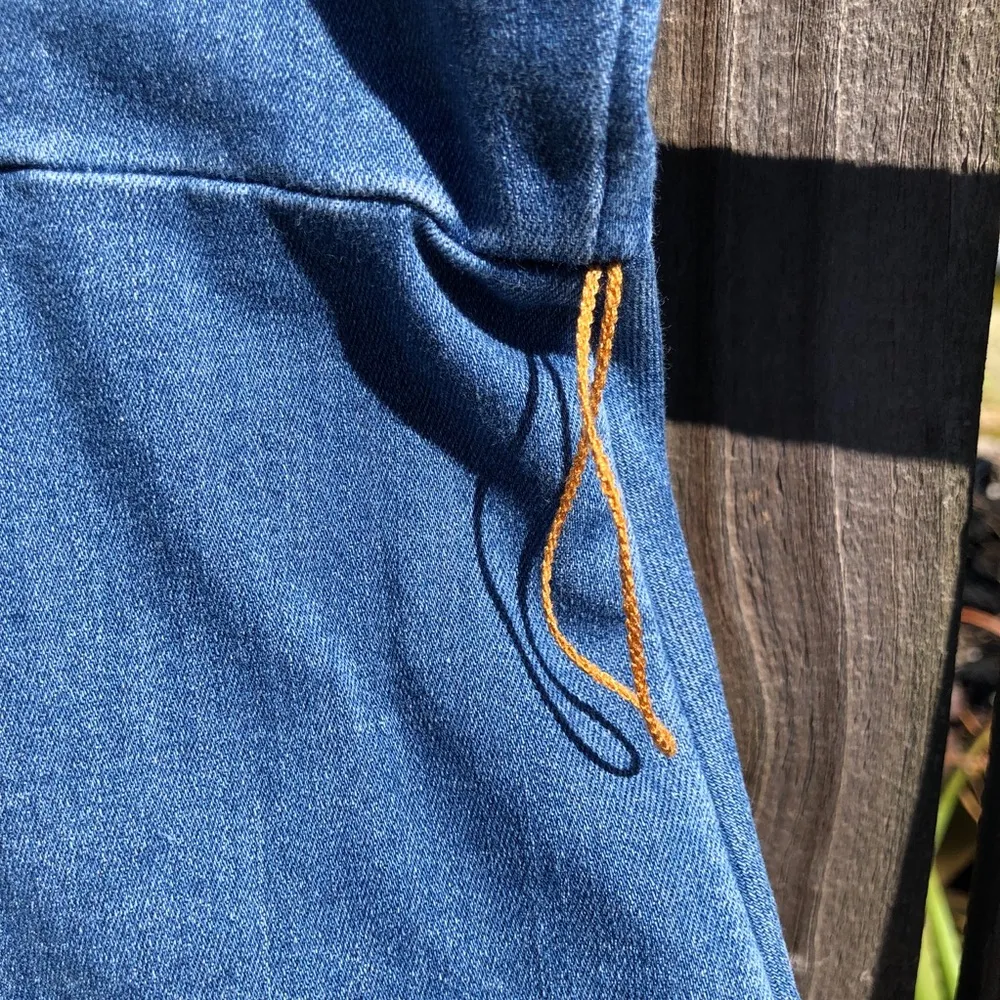 International Concepts Women's Smocked Denim Midi Dress Blue Size 4 - Image 10