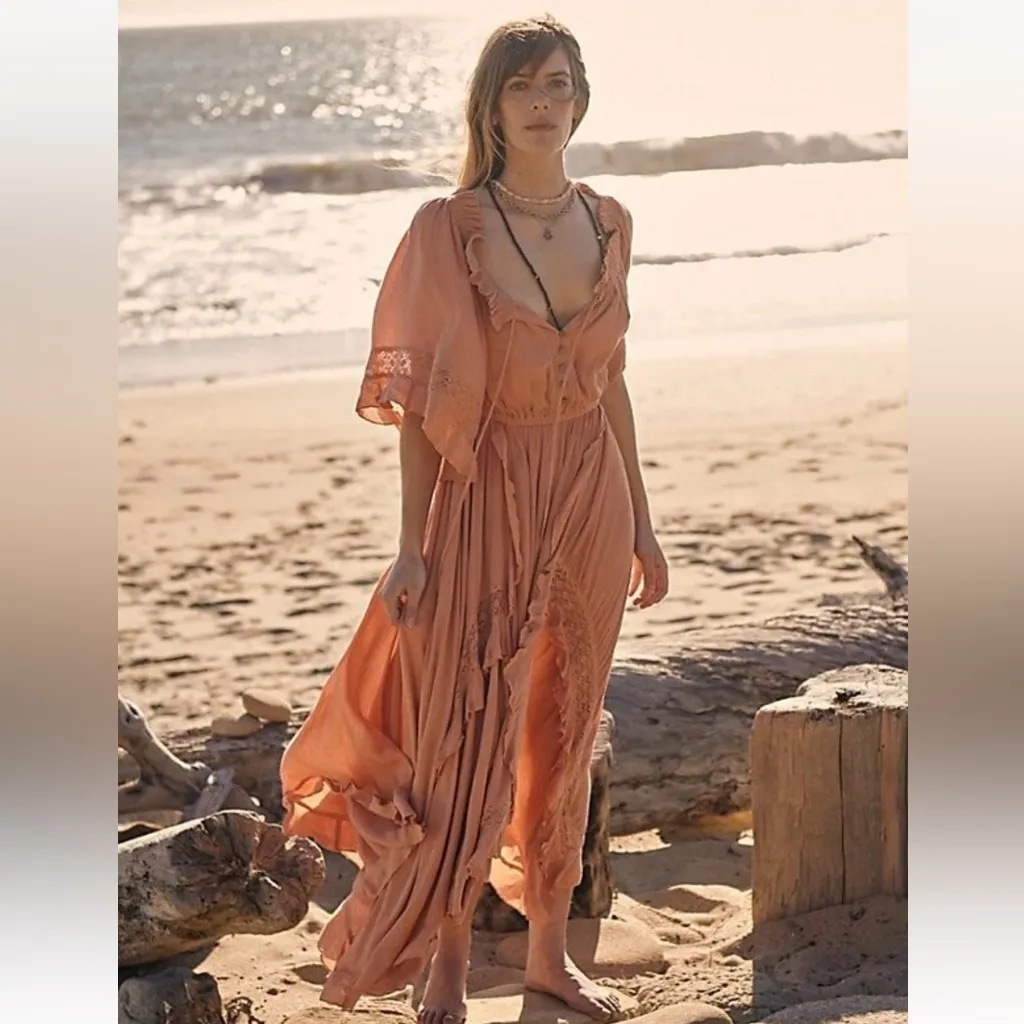 NWT! Free People Beach Bliss Maxi Dress - Image 3