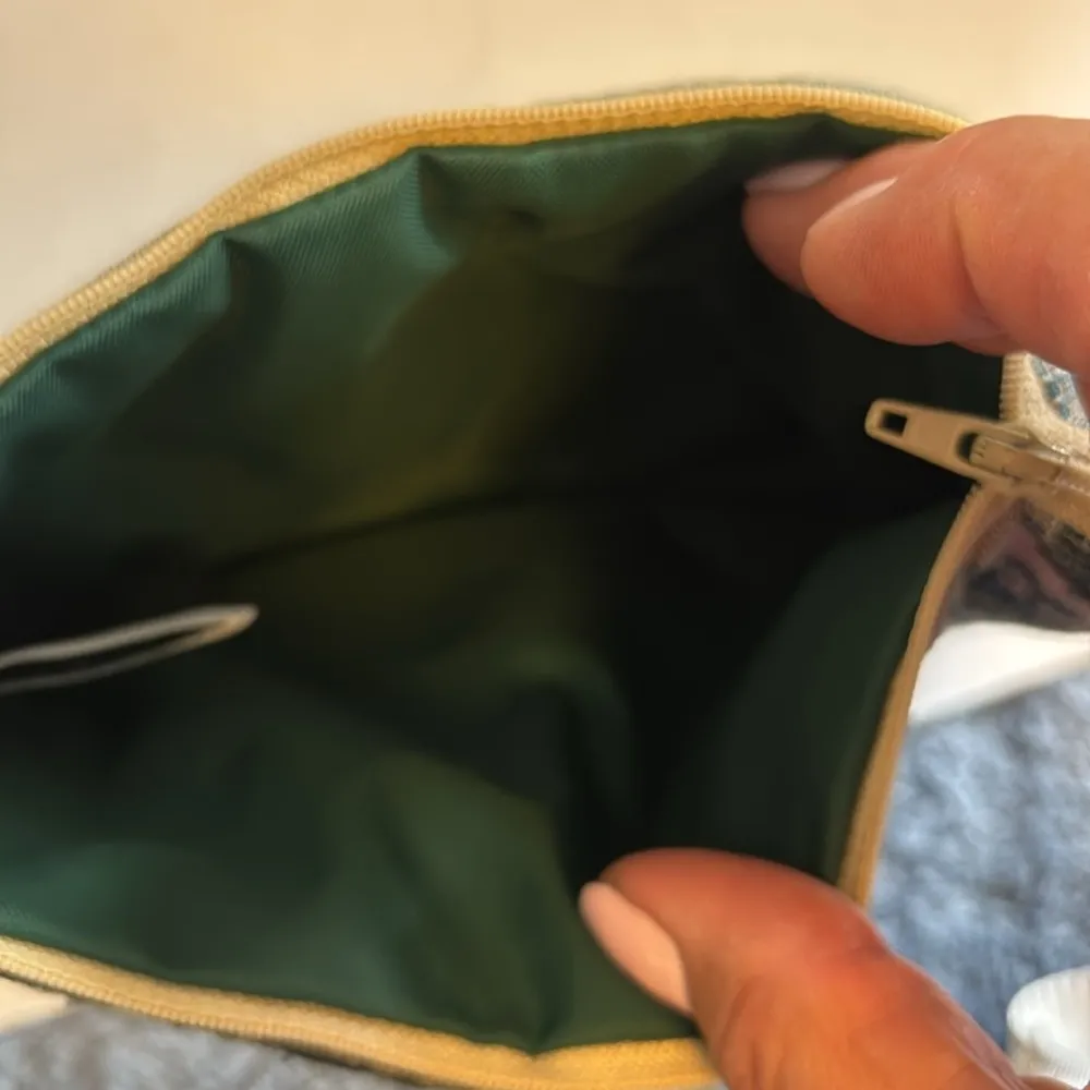 VINTAGE EMBROIDERED TAPESTRY CLUTCH
GOLF DEDIGN WITH MAN AND WOMAN
AWESOME BAG Green - Image 5