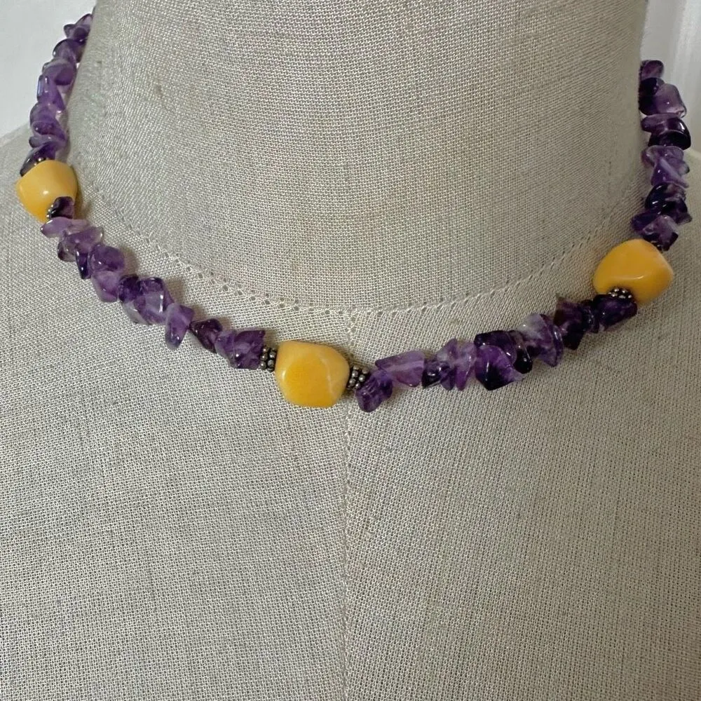 Amethyst & Resin Nugget 2 - Image 2