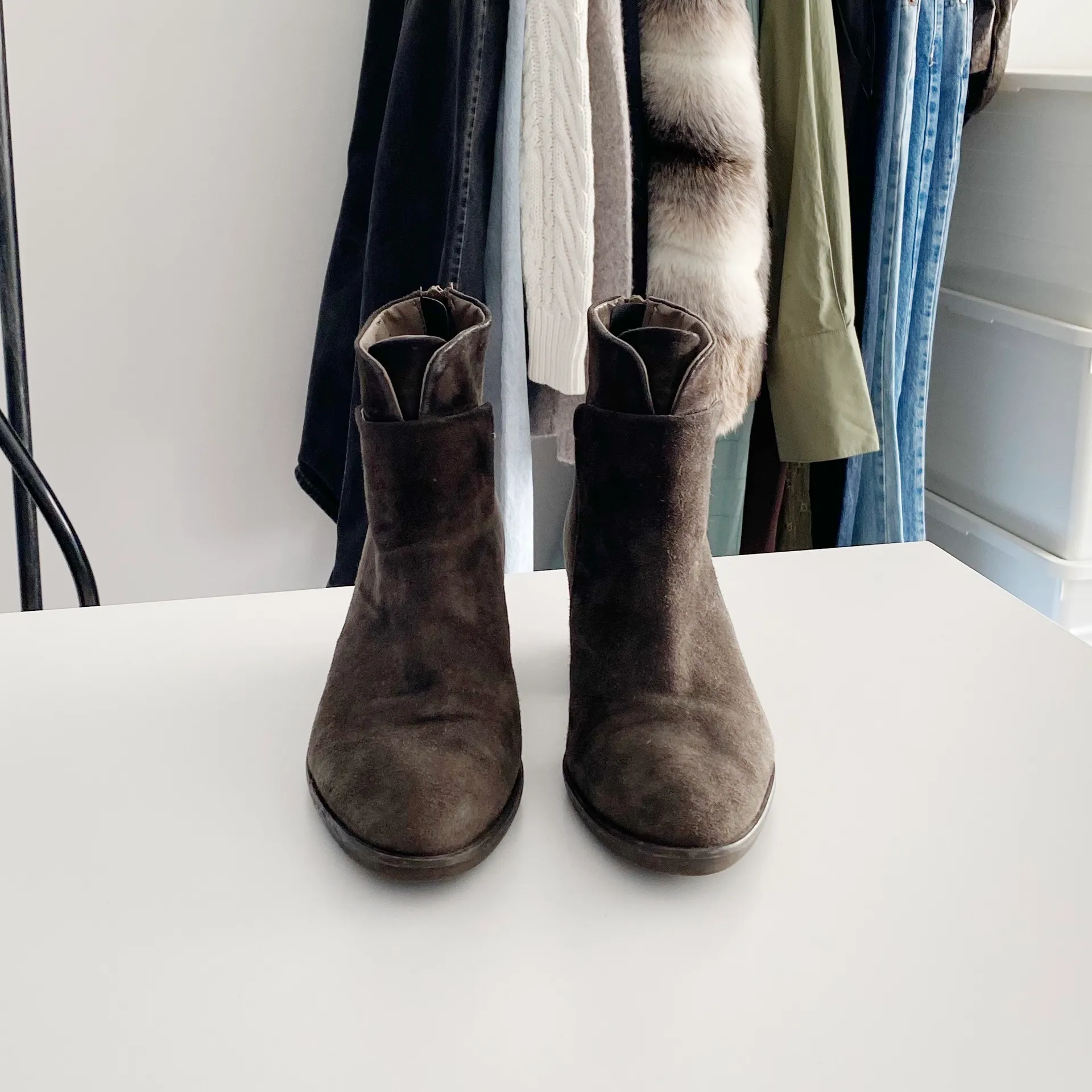 Sesto Meucci Suede Foss Zip Bootie - Image 4